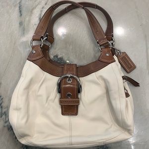 Coach 15527-Hobo Soho Lynn Buckle Leather Shoulder Bag,